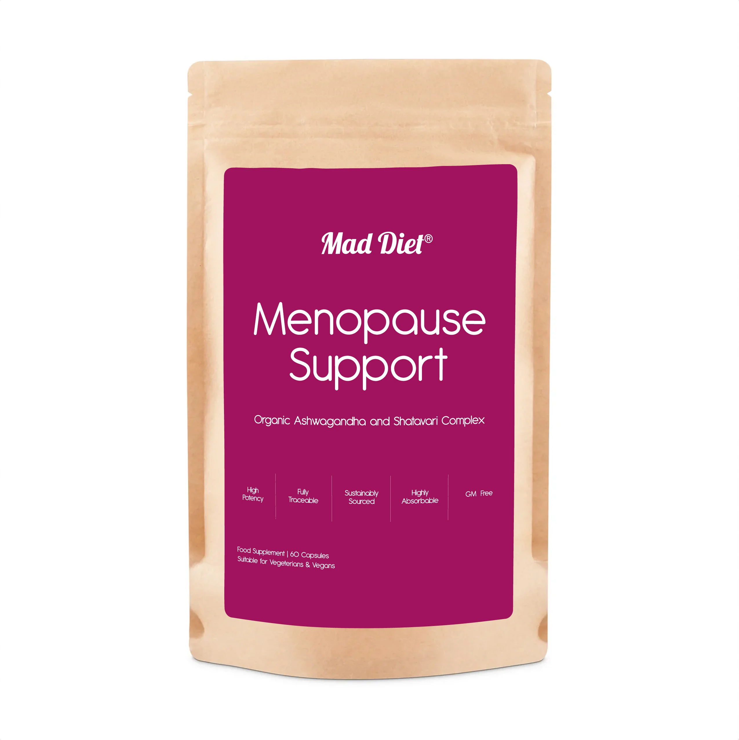 Organic Menopause Support Complex – 2 months supply