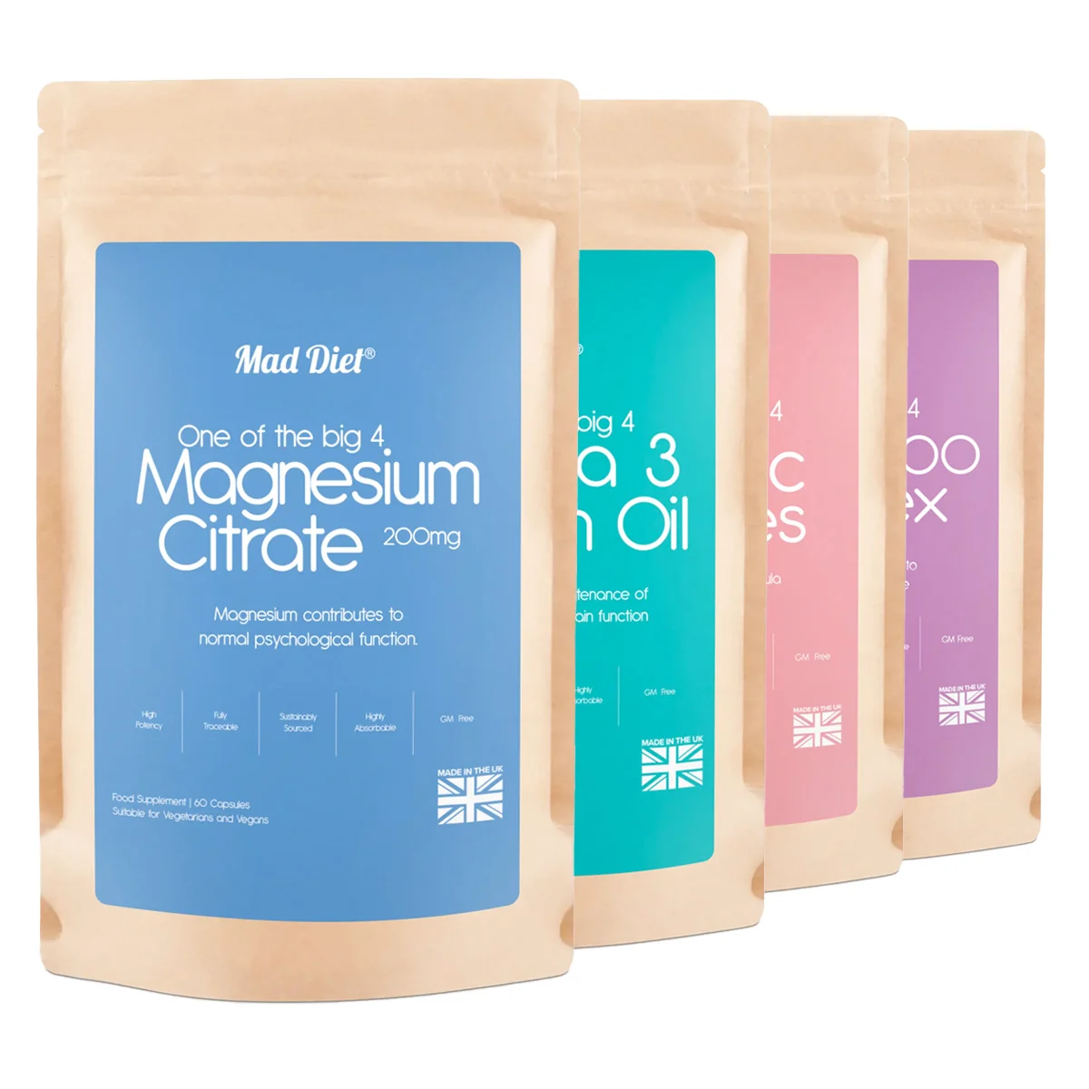 Big 4 for Mental Health – 2 months supply